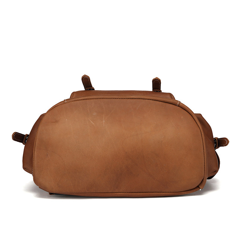 Crazy Horse Genuine Leather Backpack