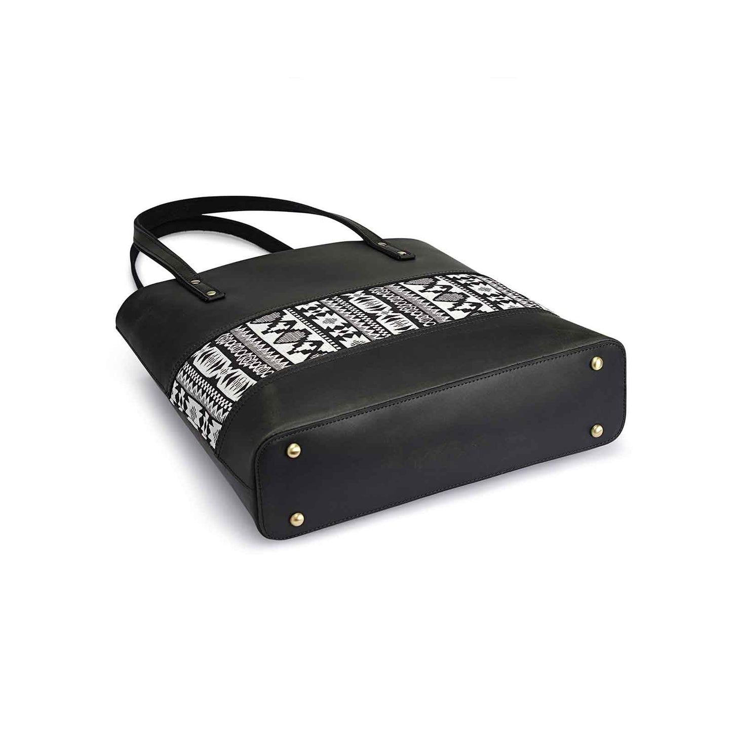 Genuine Leather Work Tote