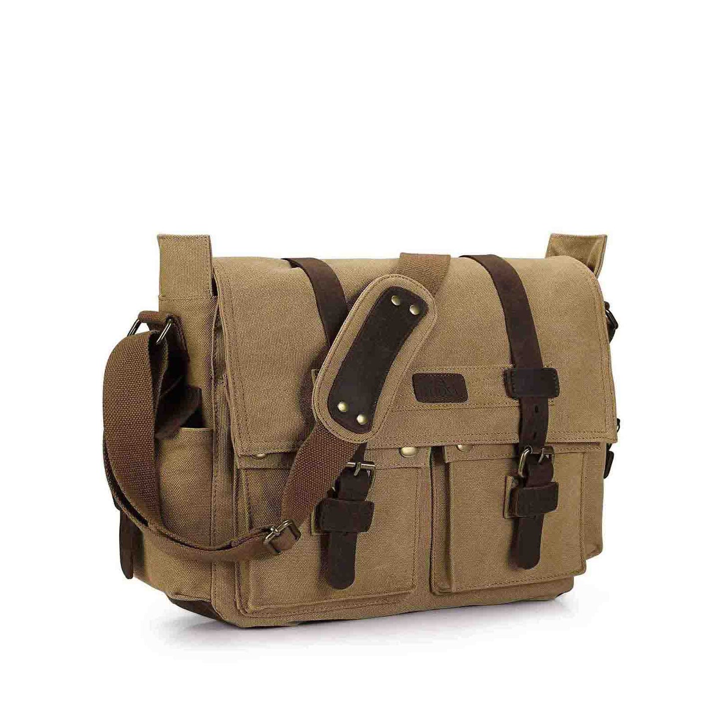 Canvas Camera Messenger Bag