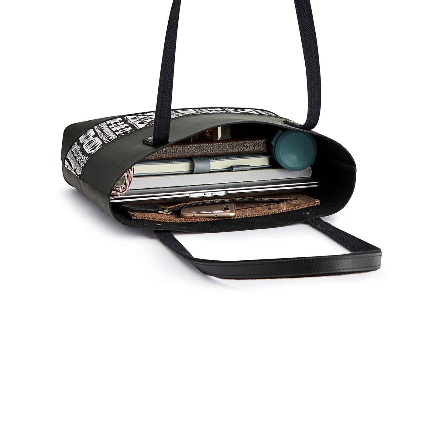Genuine Leather Work Tote