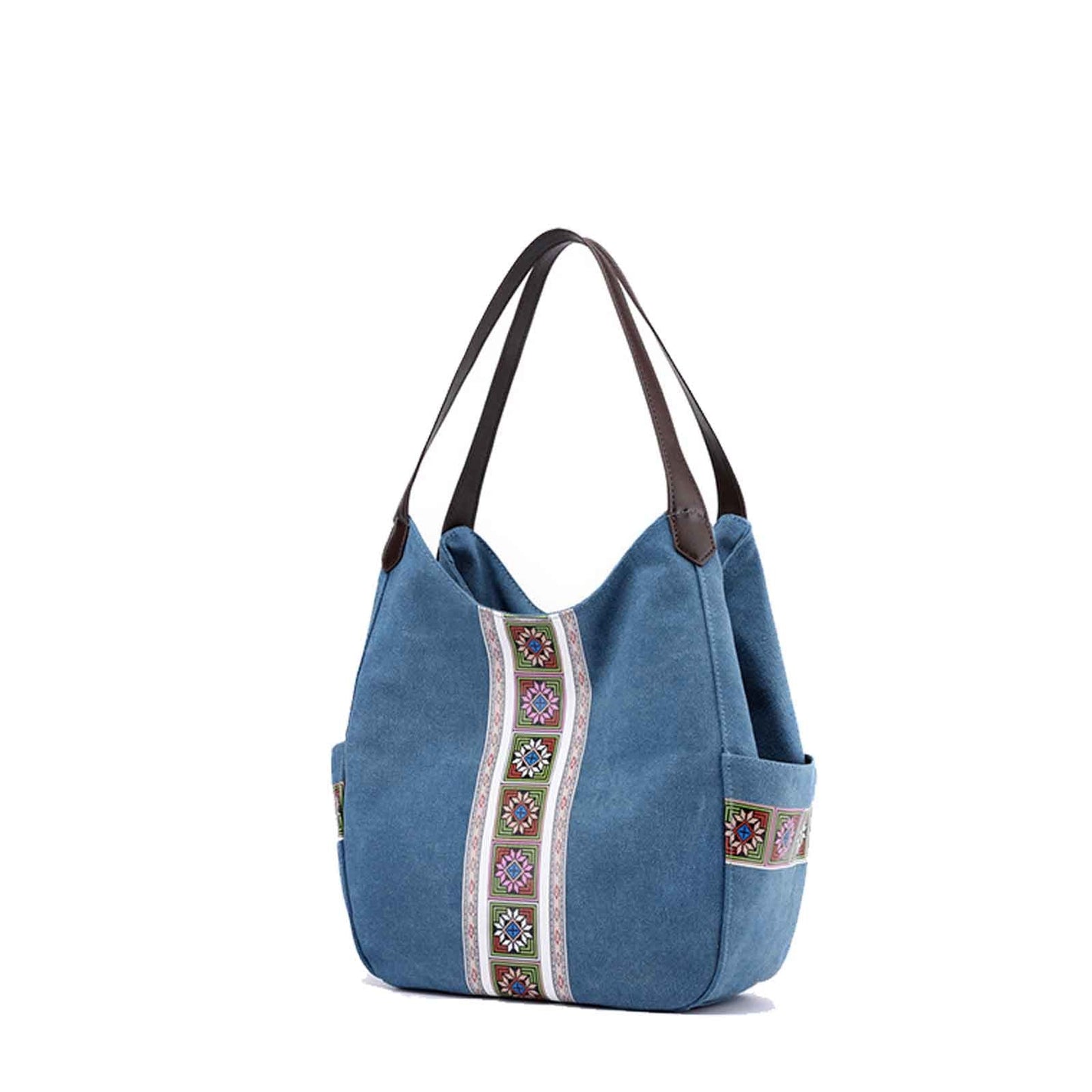 Elle Large Canvas Shoulder Bag