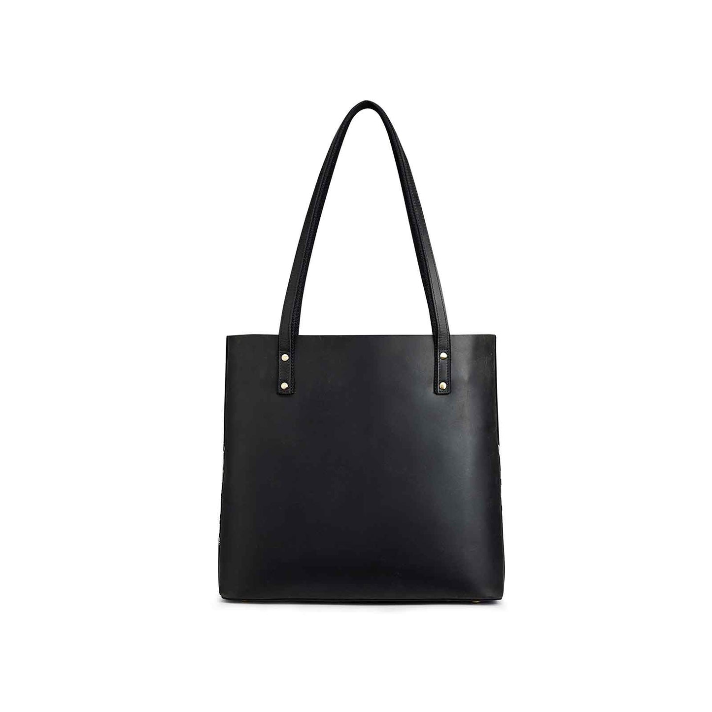 Genuine Leather Work Tote