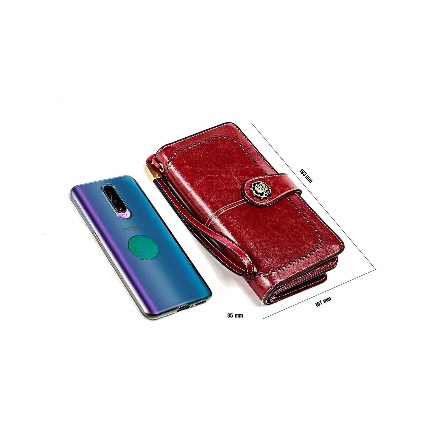 Genuine Leather Women Wallet