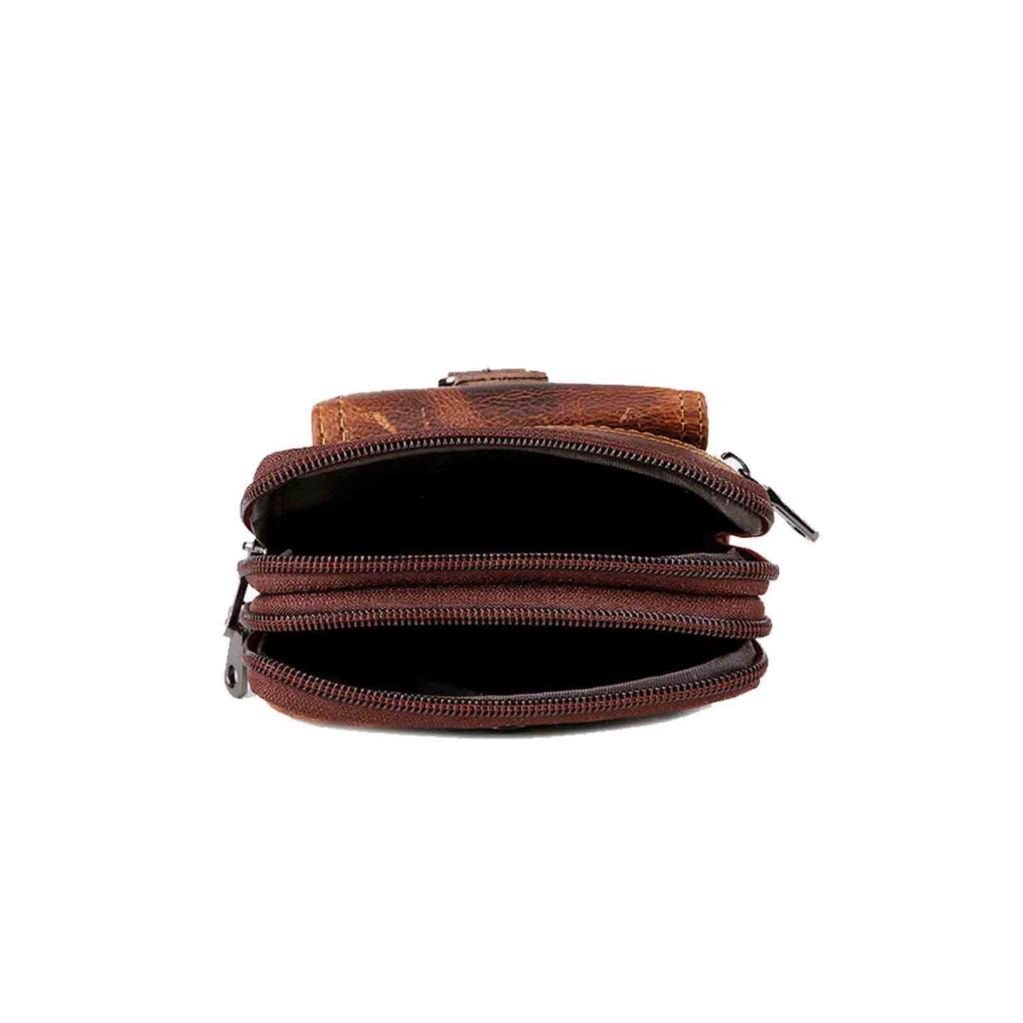 Genuine Leather Cellphone Belt Bag