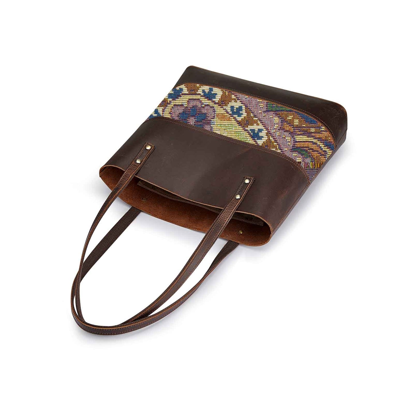 Genuine Leather Work Tote