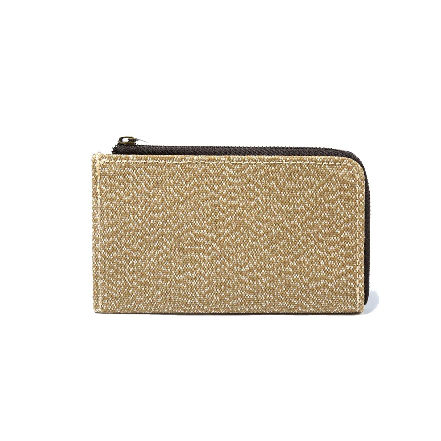 Canvas Zipper Closer Wallet