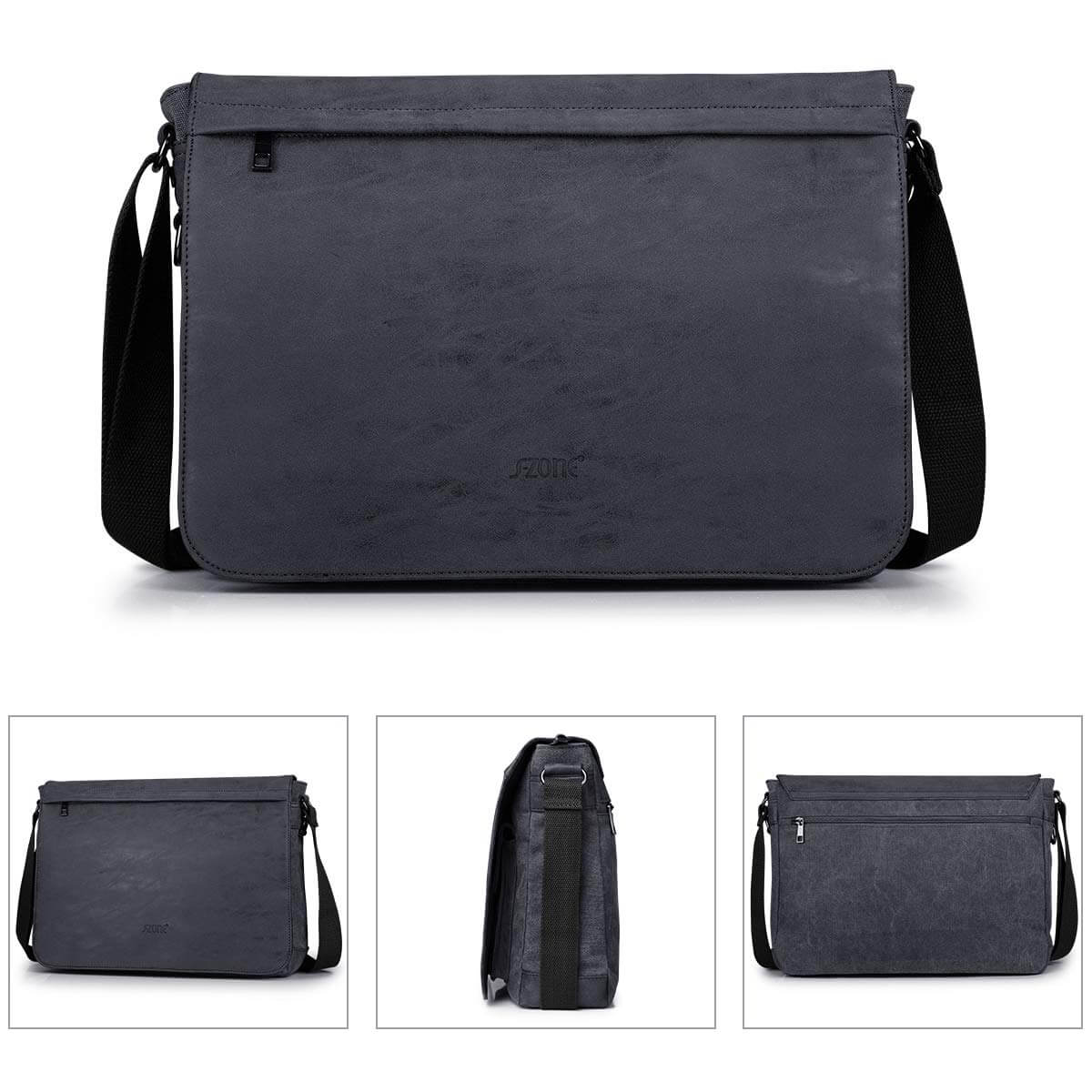 Canvas Laptop Messenger Bag