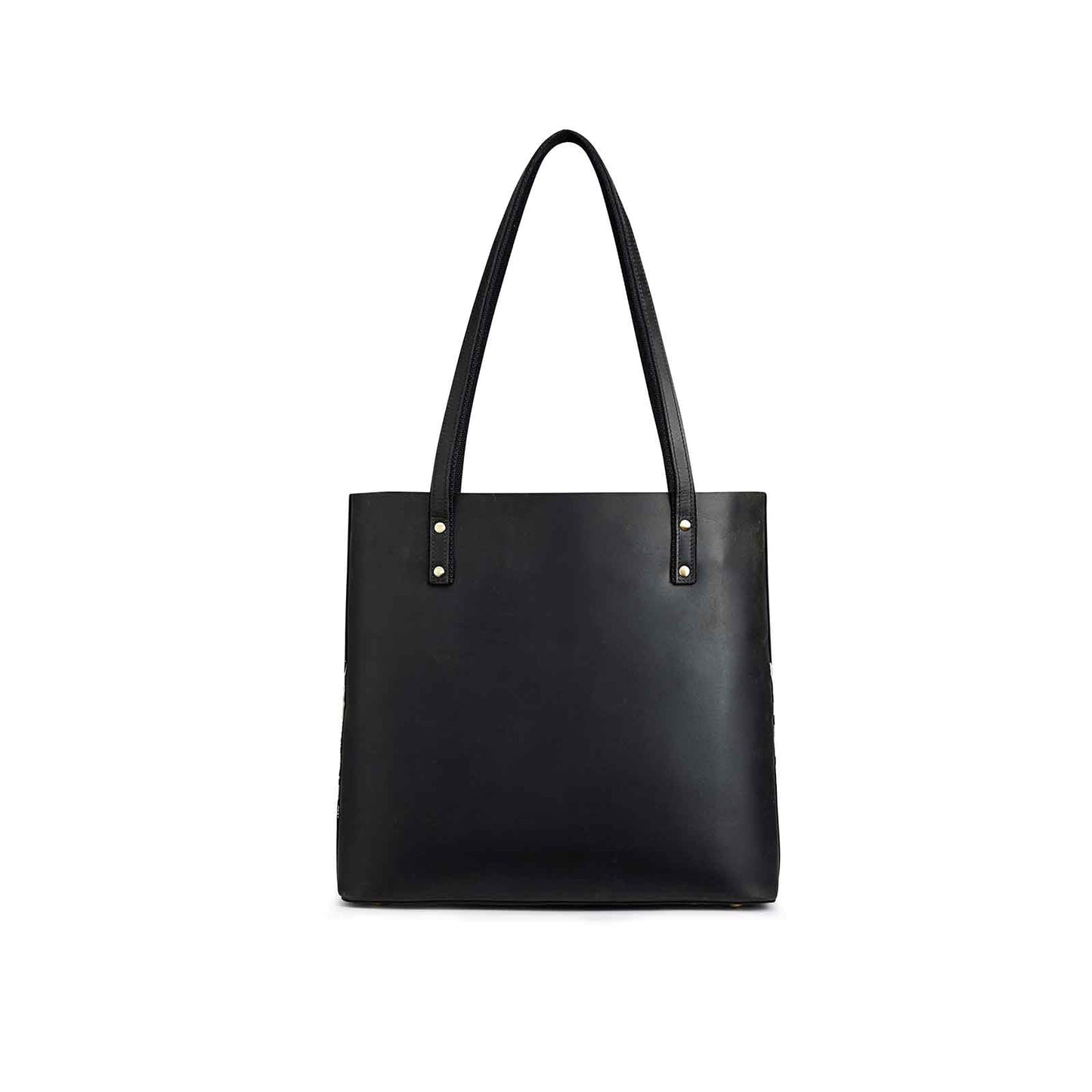 Genuine Leather Work Tote