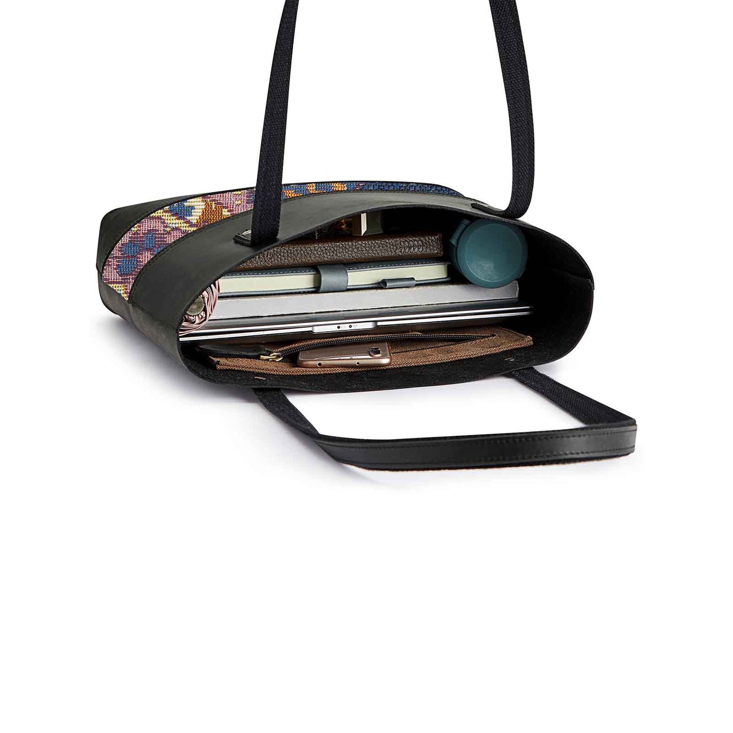 Genuine Leather Work Tote
