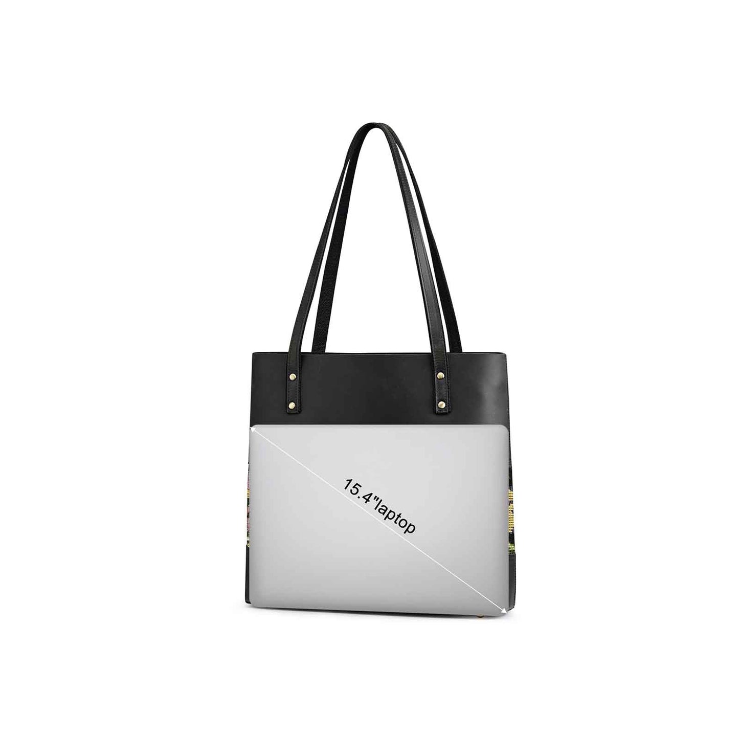 Genuine Leather Work Tote