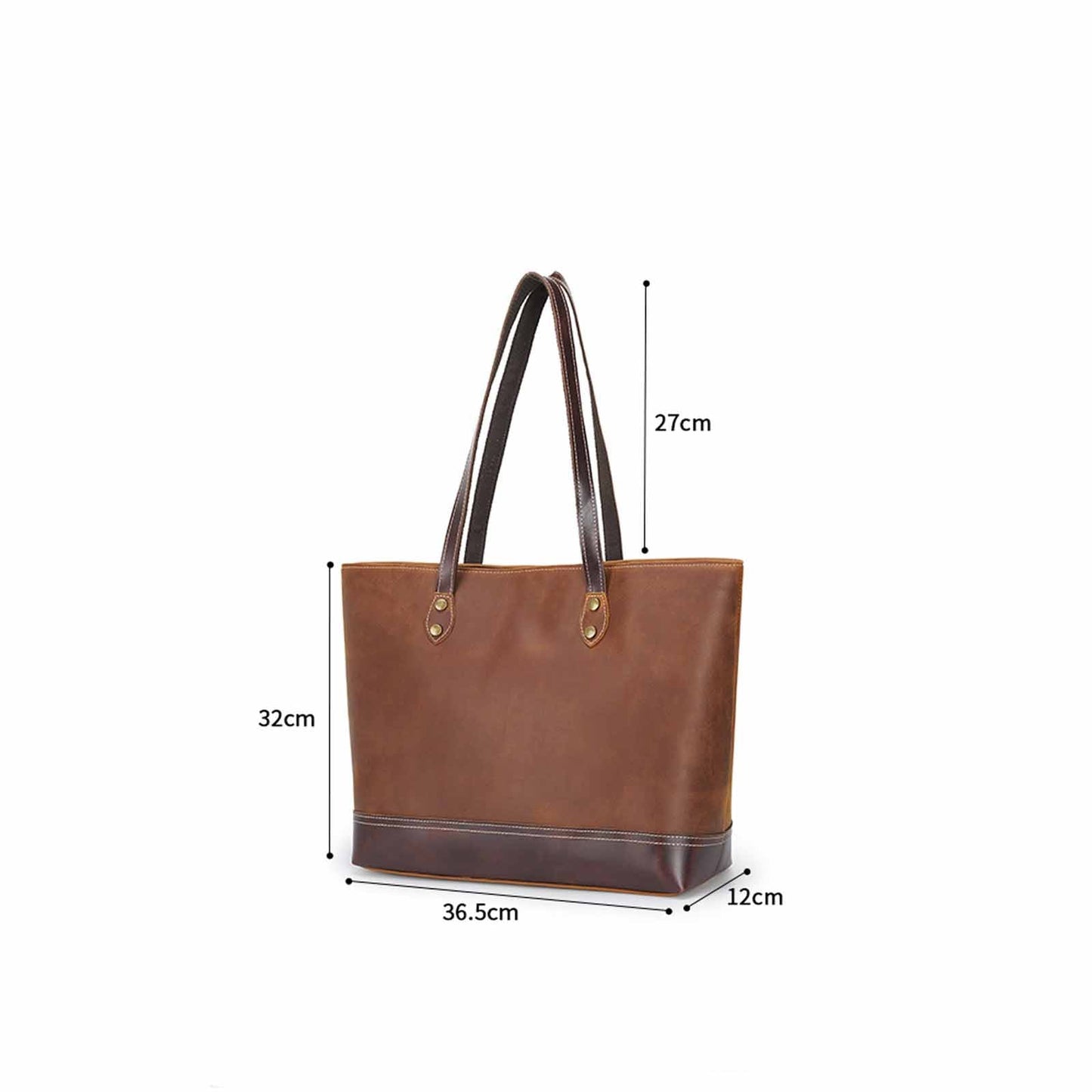 Classic Leather Tote Bag