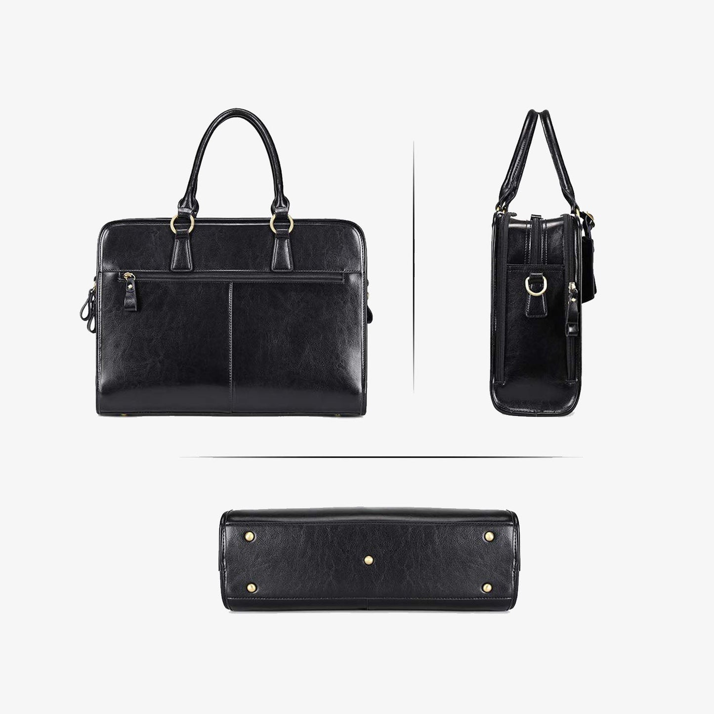 Genuine Leather Briefcase for Women