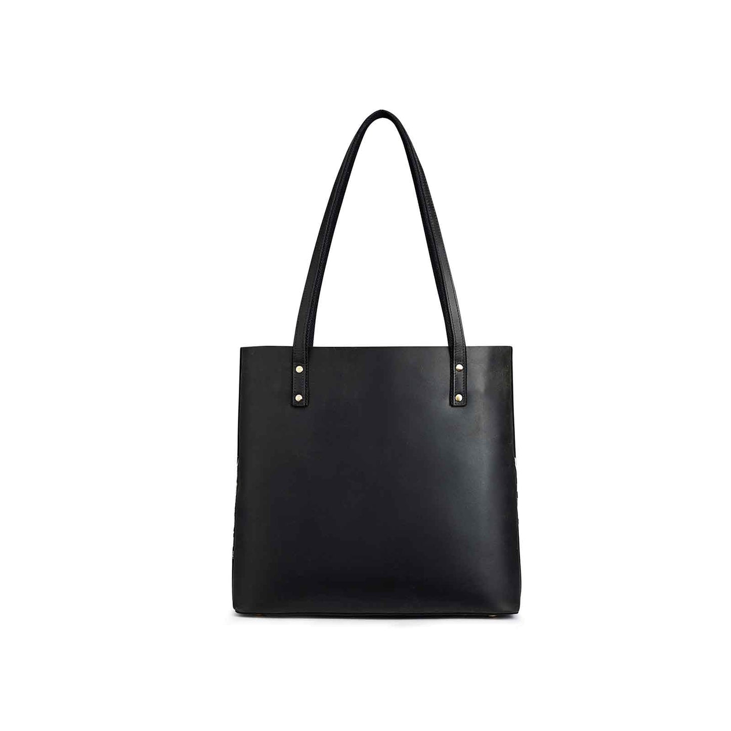 Genuine Leather Work Tote