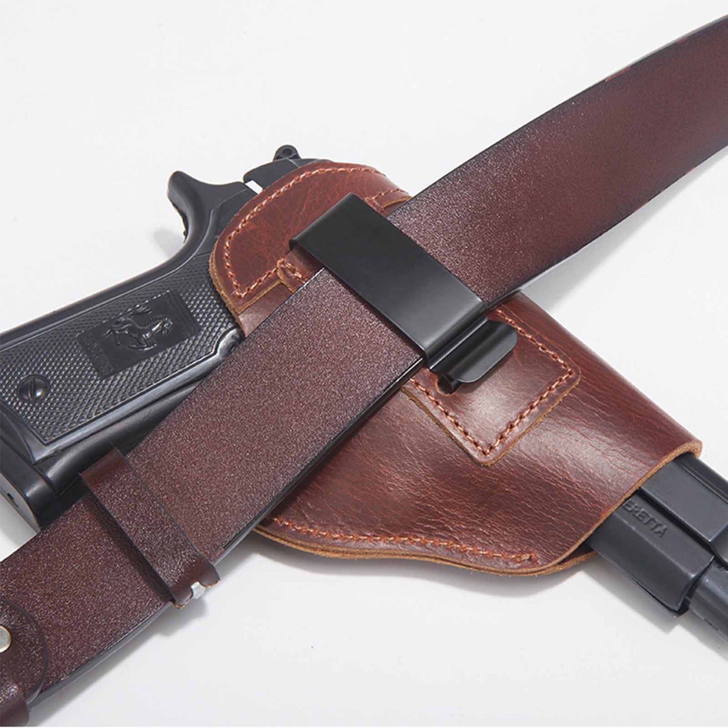 Genuine Leather Belt Gun Holster