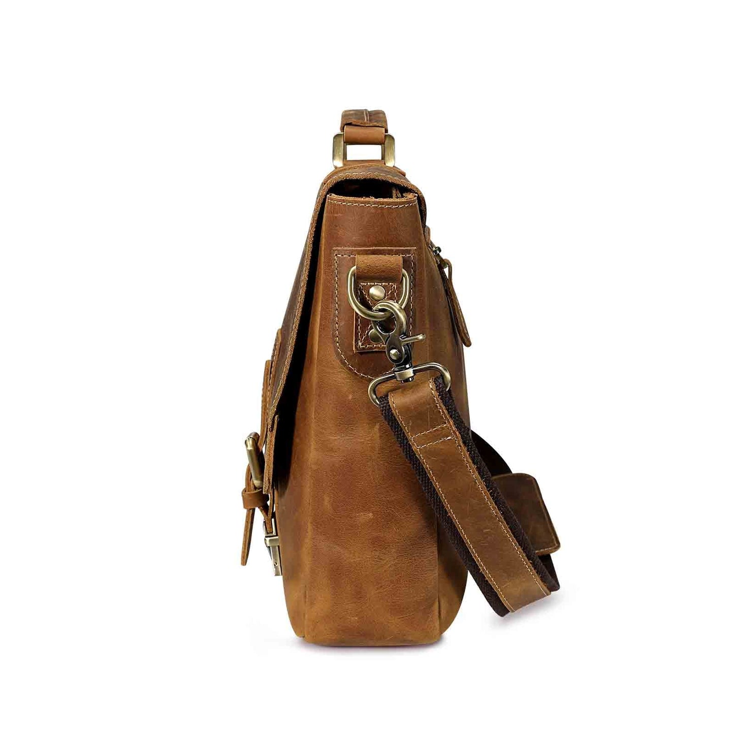 Crazy Horse Leather Briefcase