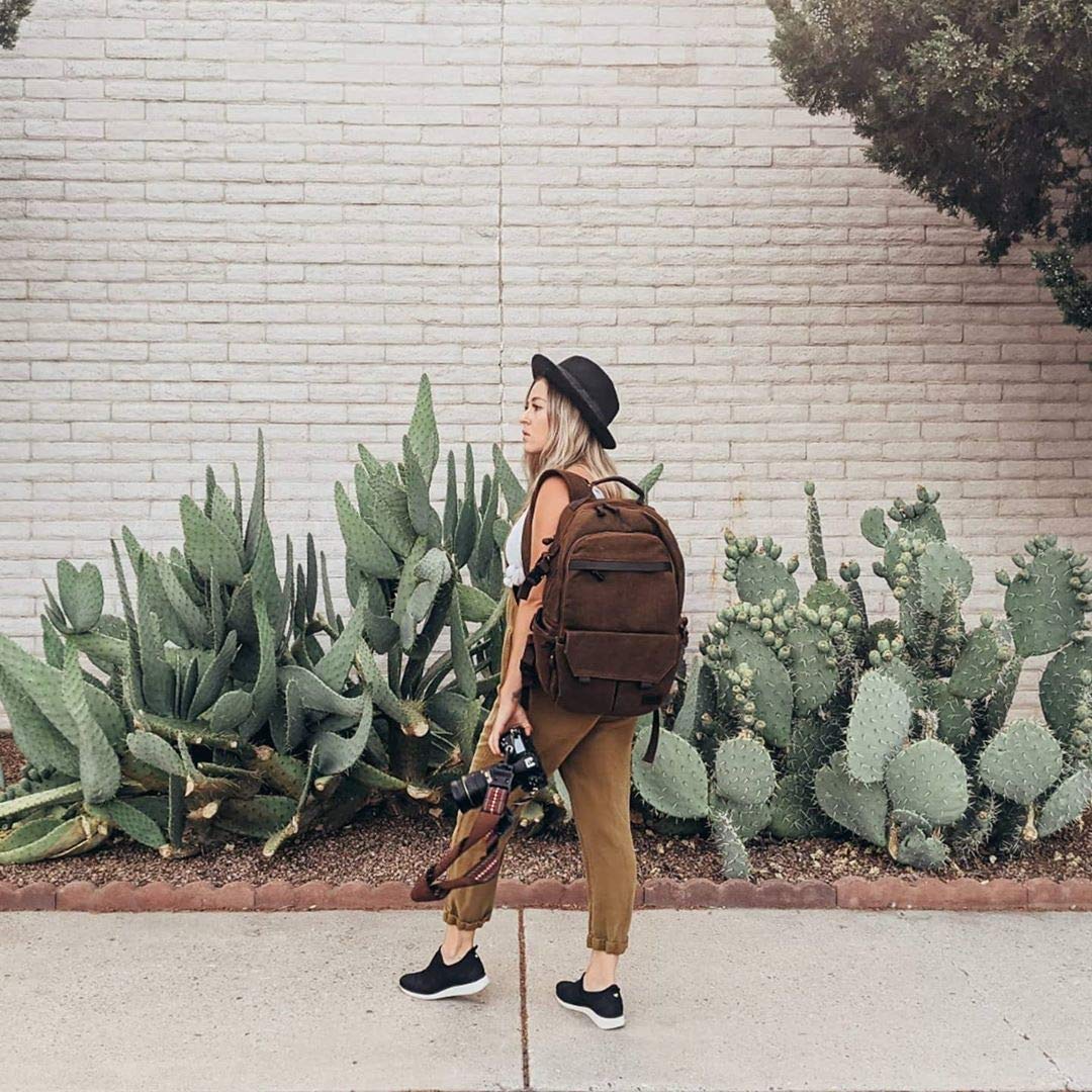 Canvas Camera Backpack