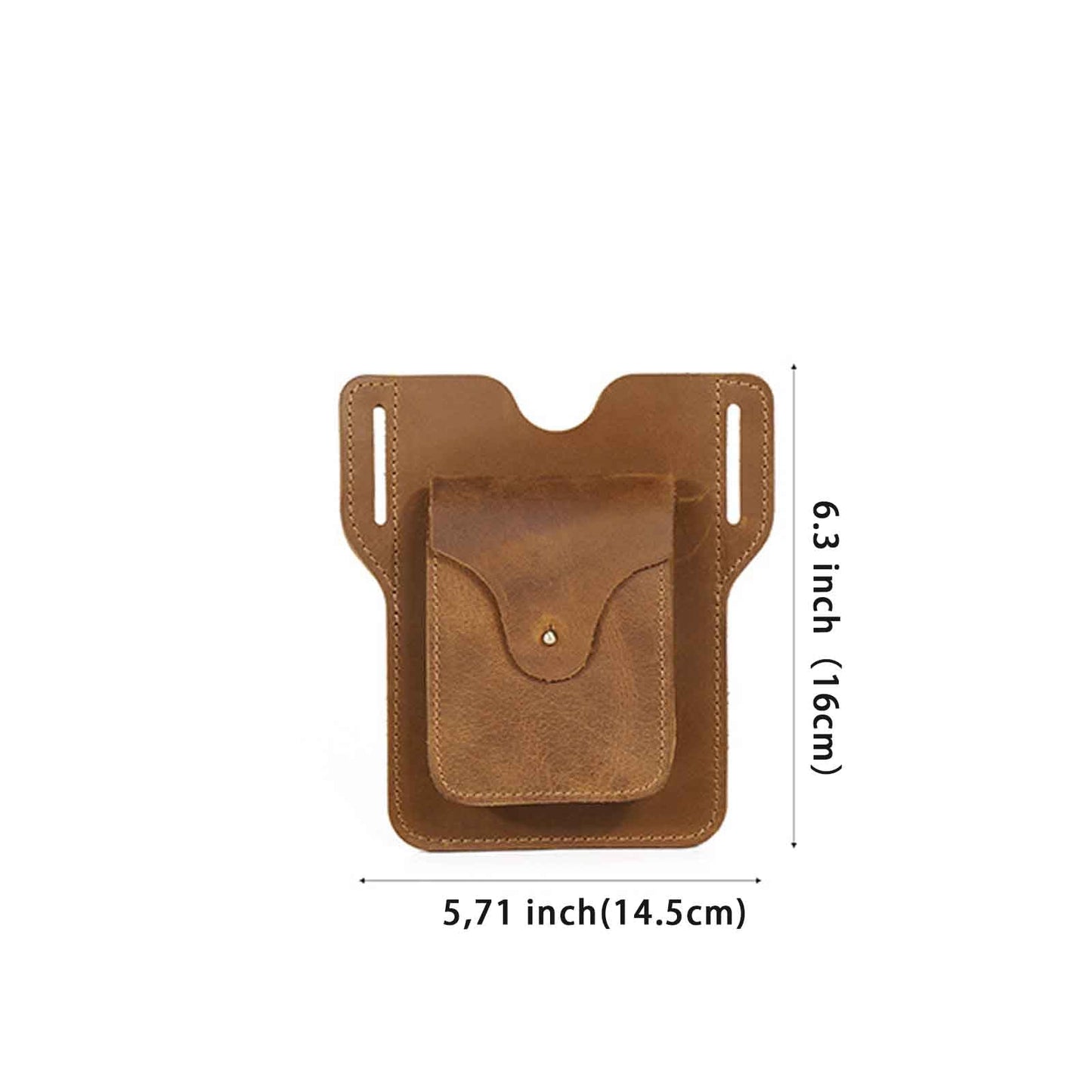 Eddy Leather Phone Belt Bag