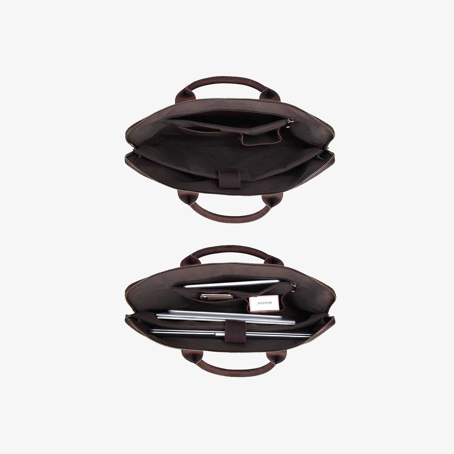 Genuine Leather Laptop Briefcase