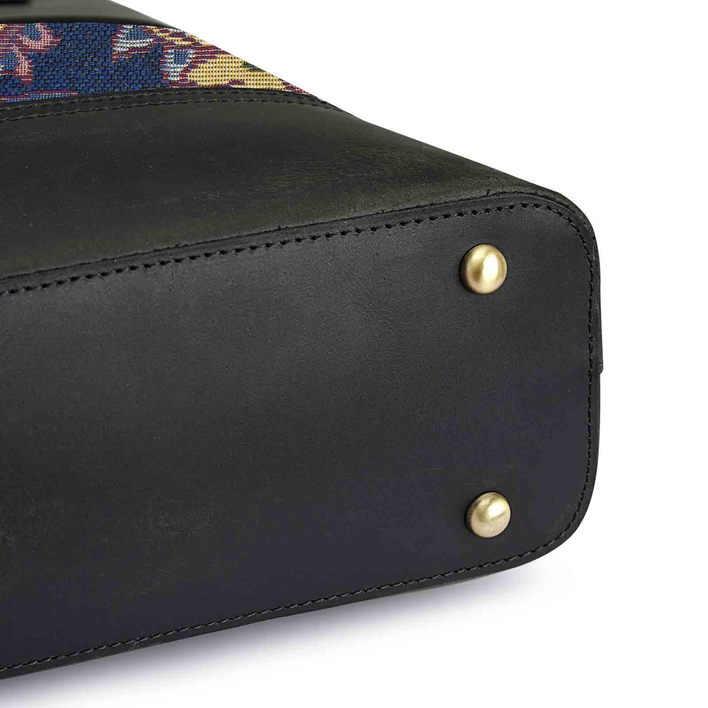 Genuine Leather Work Tote