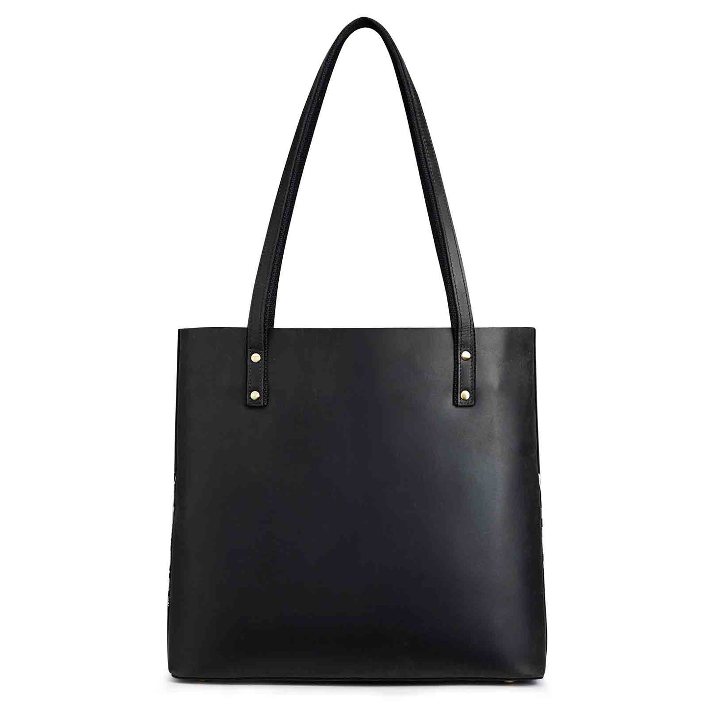 Genuine Leather Work Tote