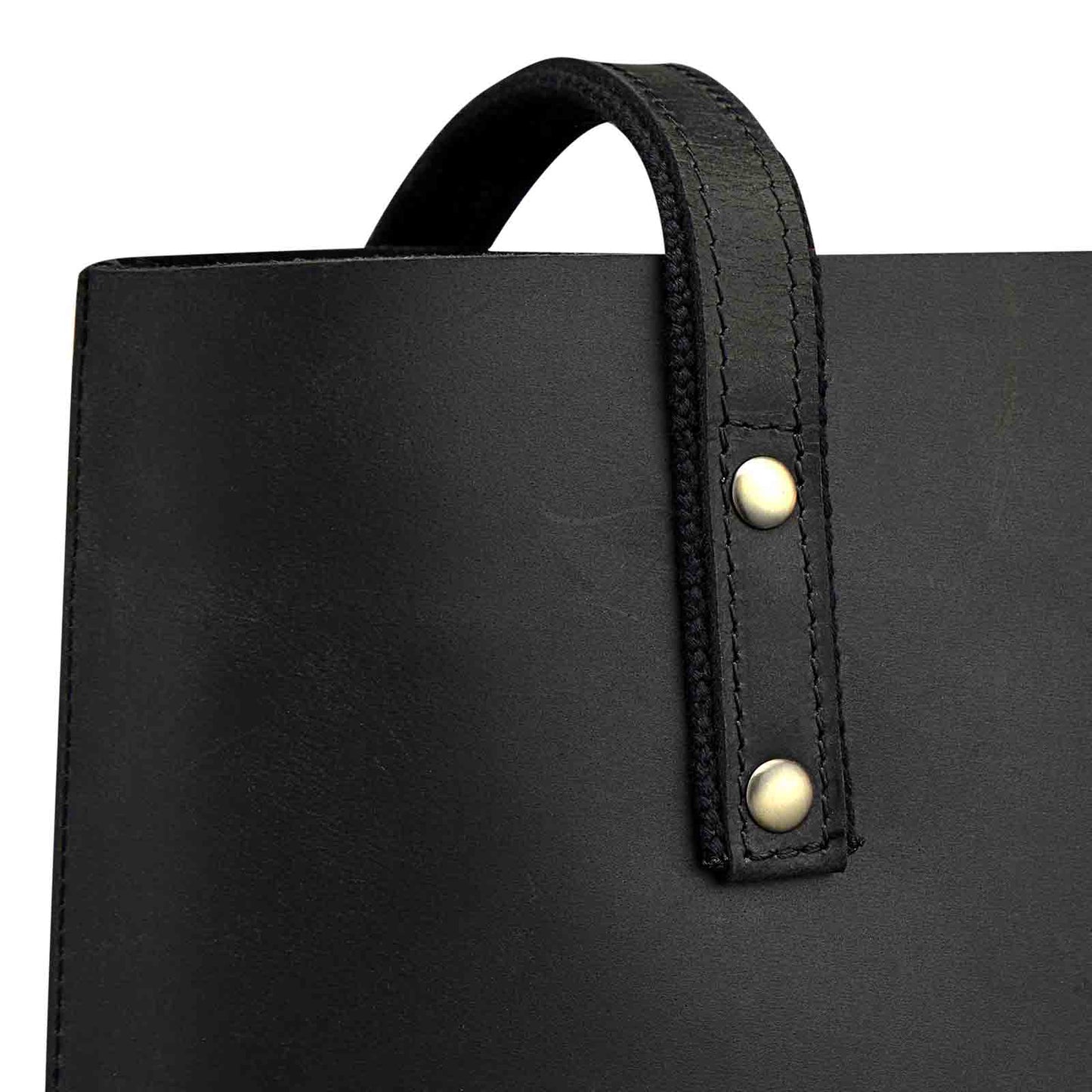 Genuine Leather Work Tote