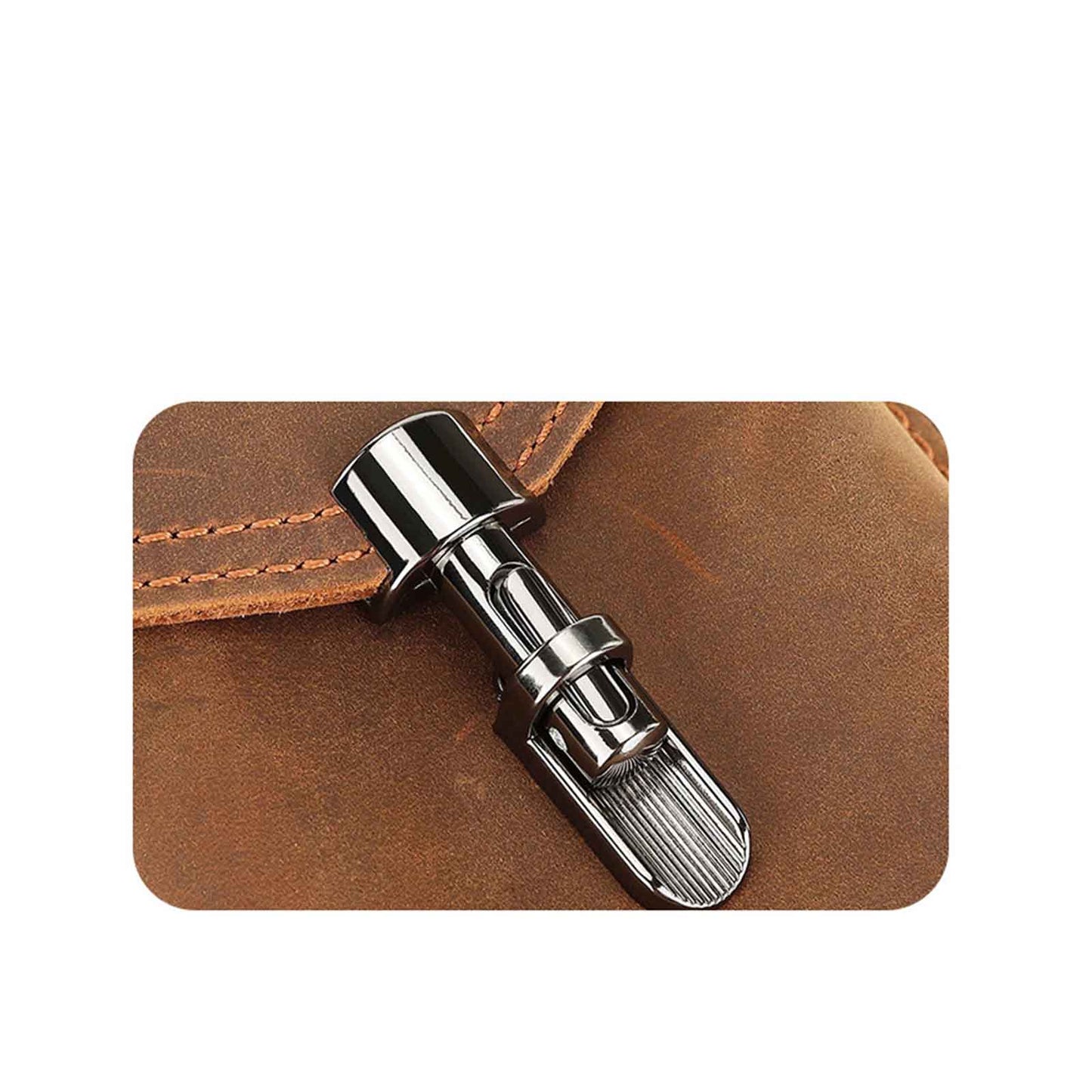 Genuine Leather Cellphone Belt Bag