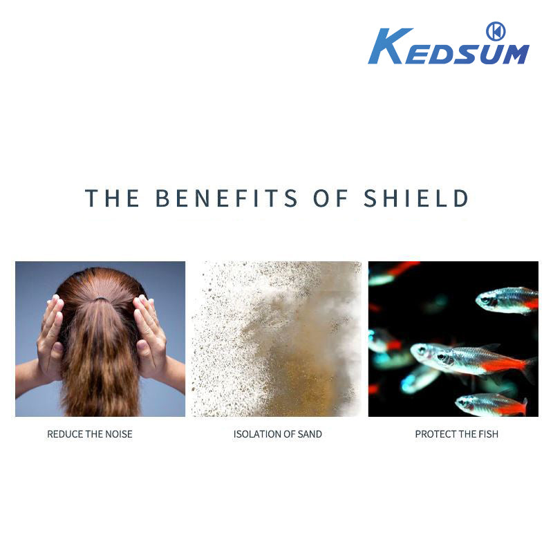 KEDSUM Water pump aquarium filter aquarium hoods small fish protection isolation isolation cover