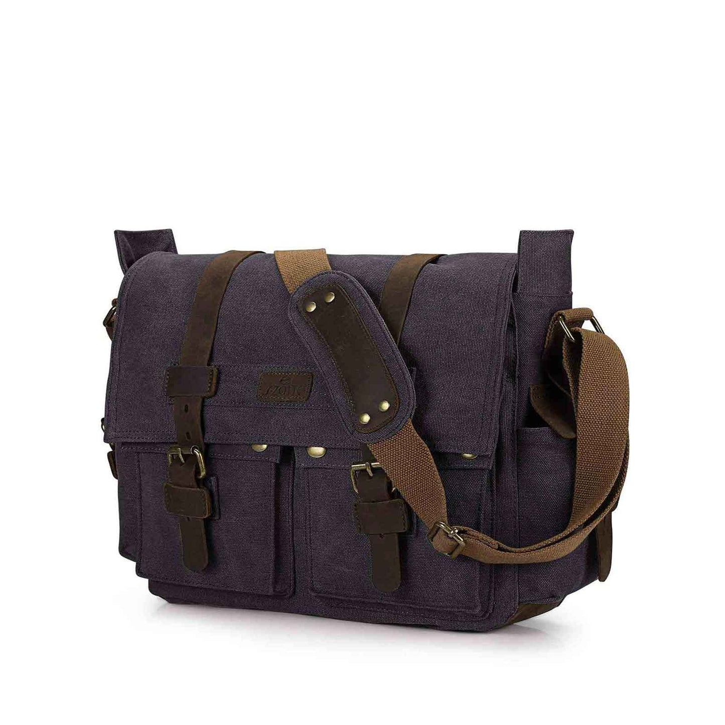 Canvas Camera Messenger Bag