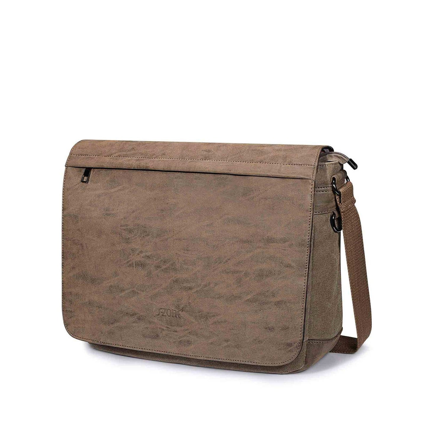 Canvas Laptop Messenger Bag