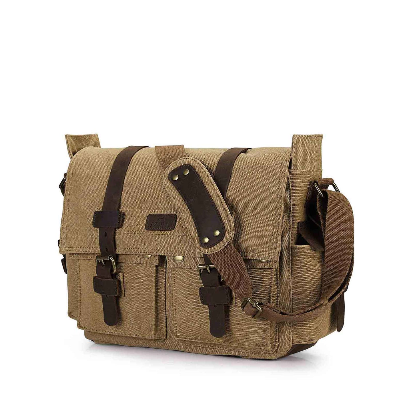 Canvas Camera Messenger Bag