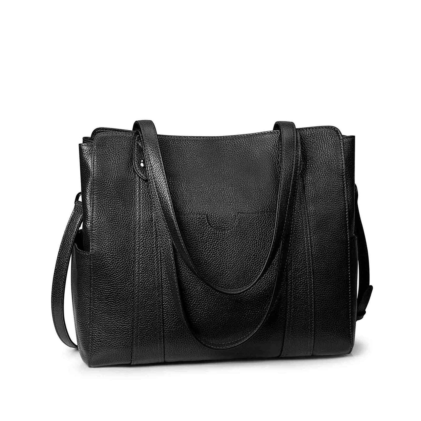 Genuine Leather Work Tote