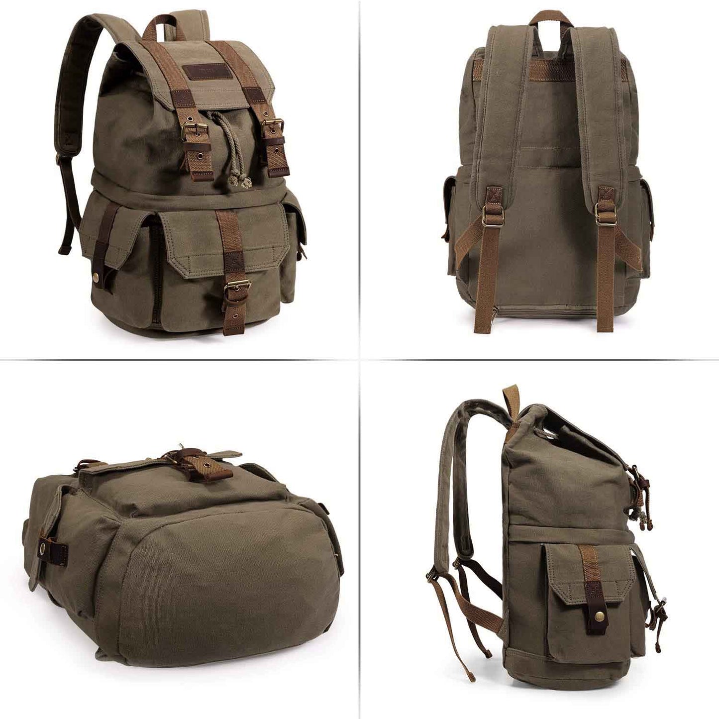 Canvas DSLR SLR Camera Backpack