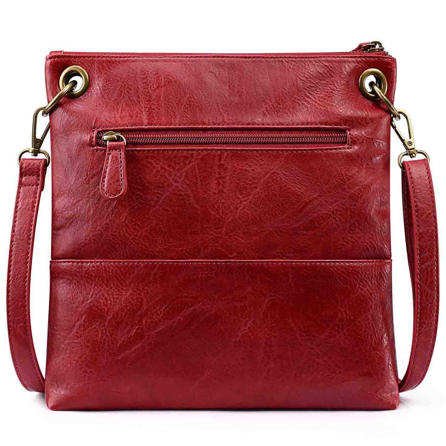 Canvas PU Leather Crossbody Bag
