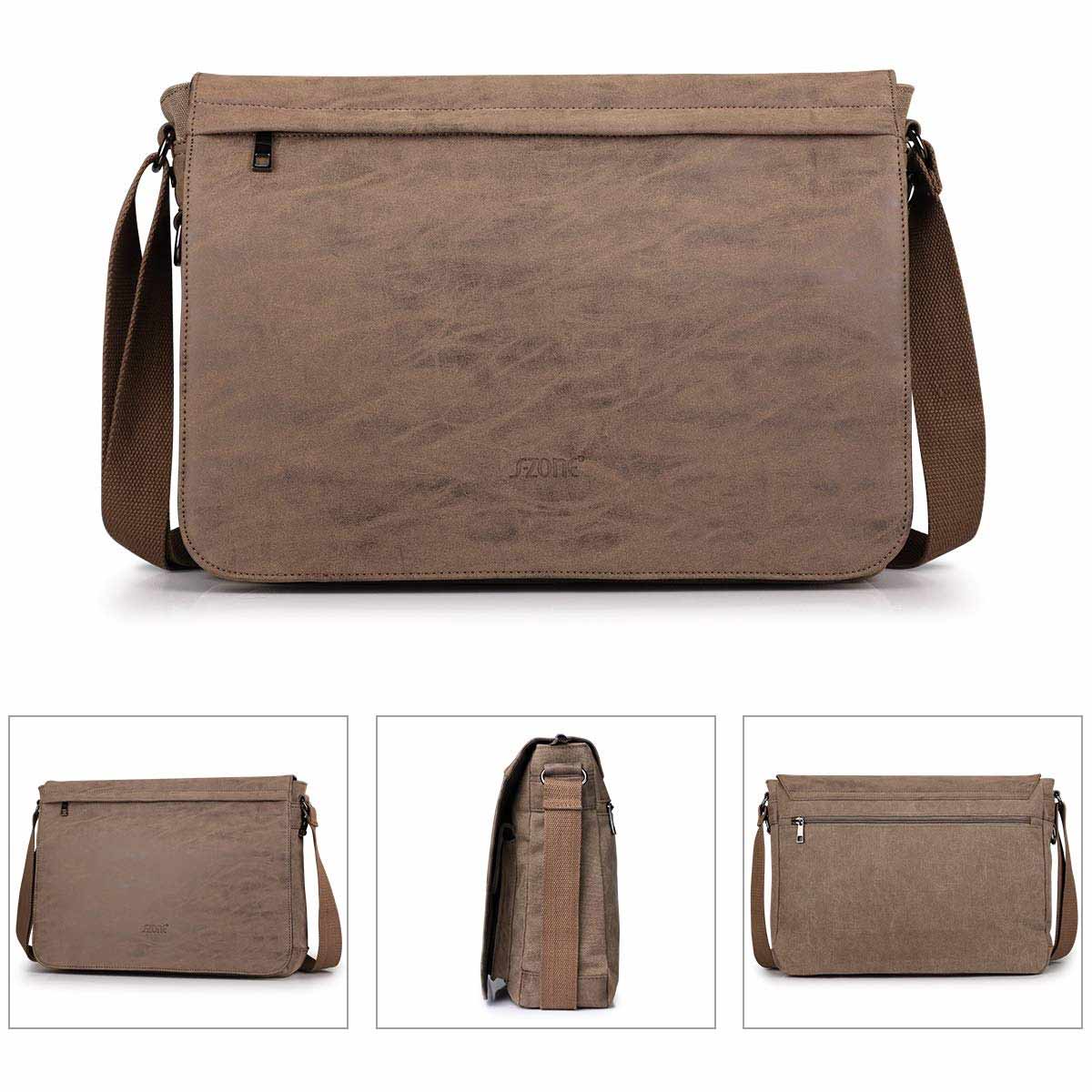 Canvas Laptop Messenger Bag