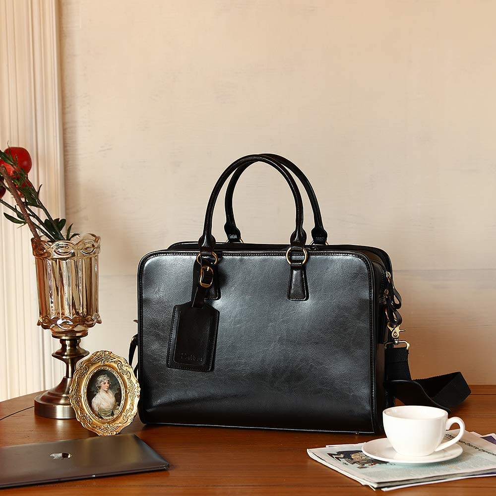 Genuine Leather Briefcase for Women