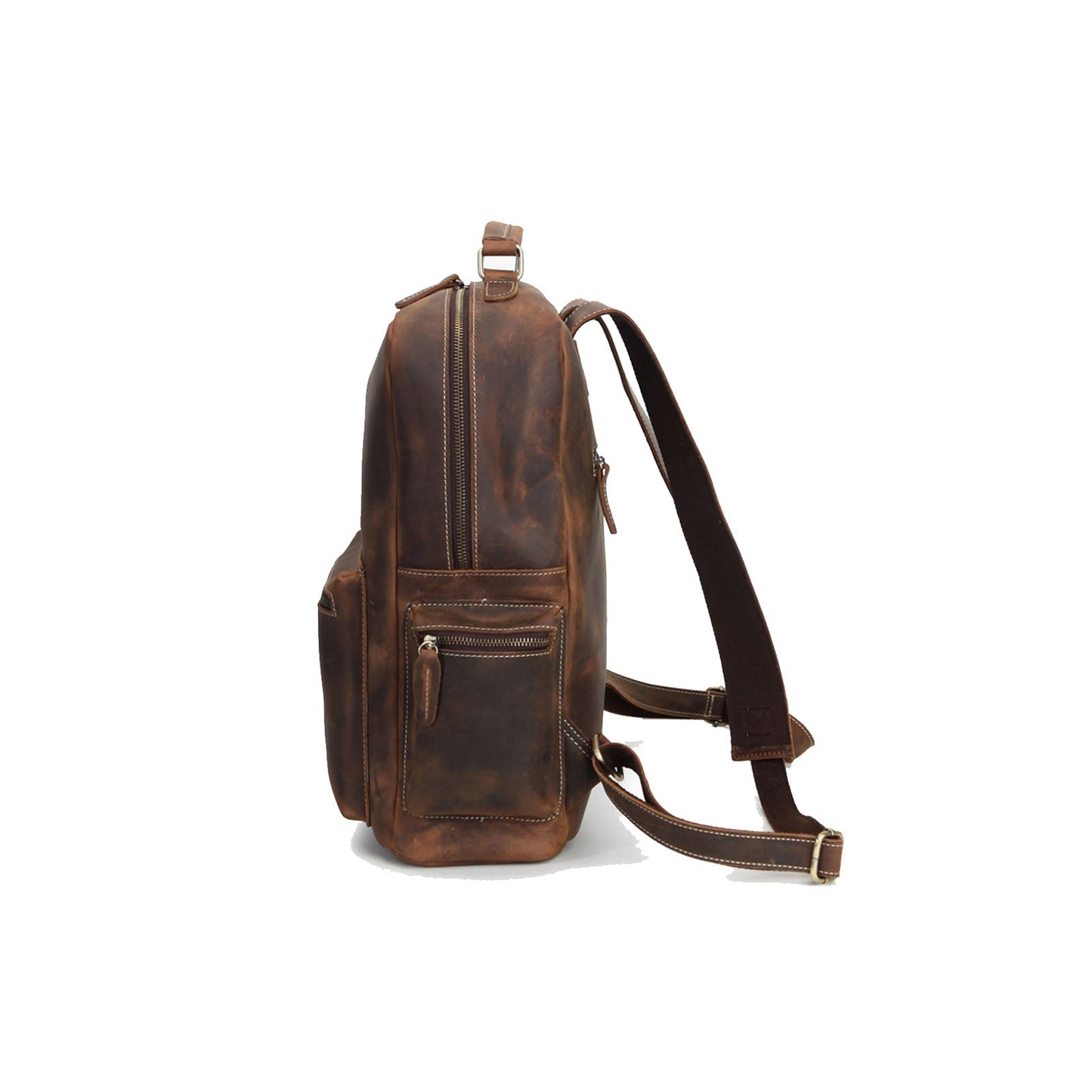 Clyde Full grain Leather Backpack