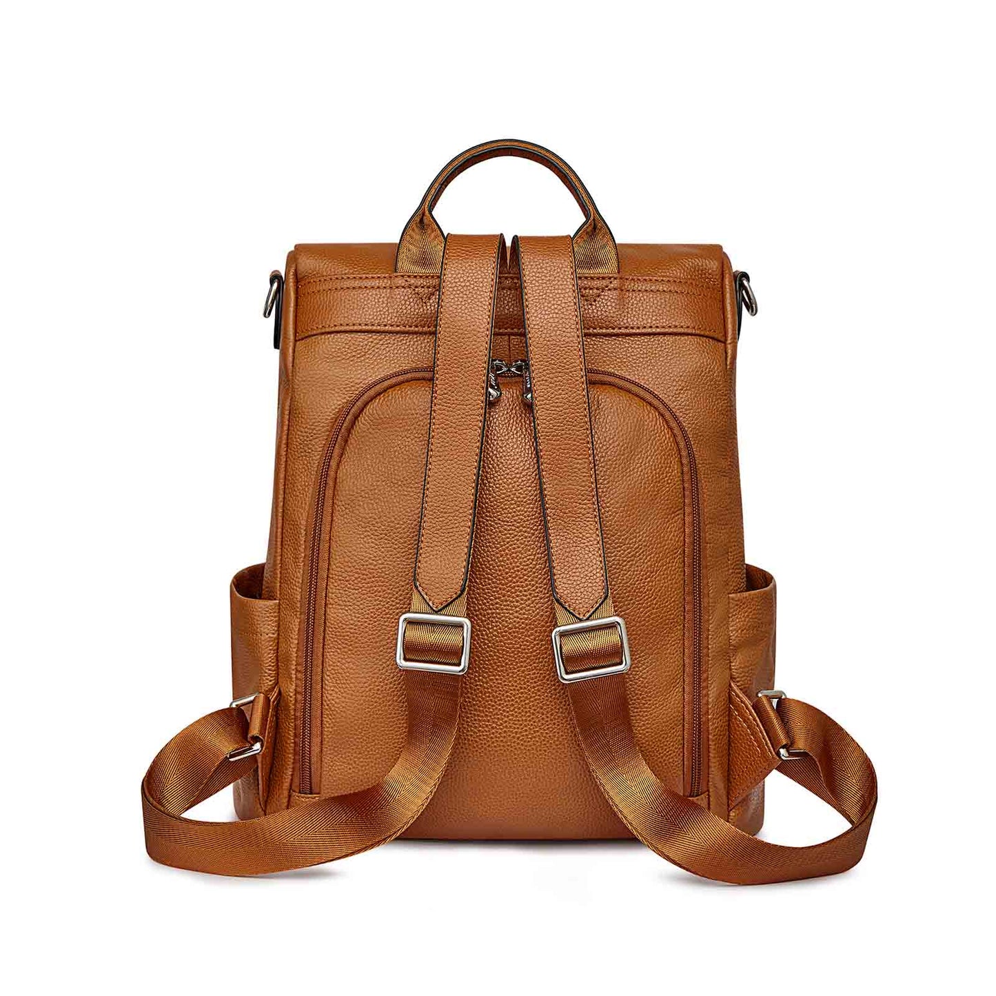 Anti-theft Soft Genuine Leather Backpack