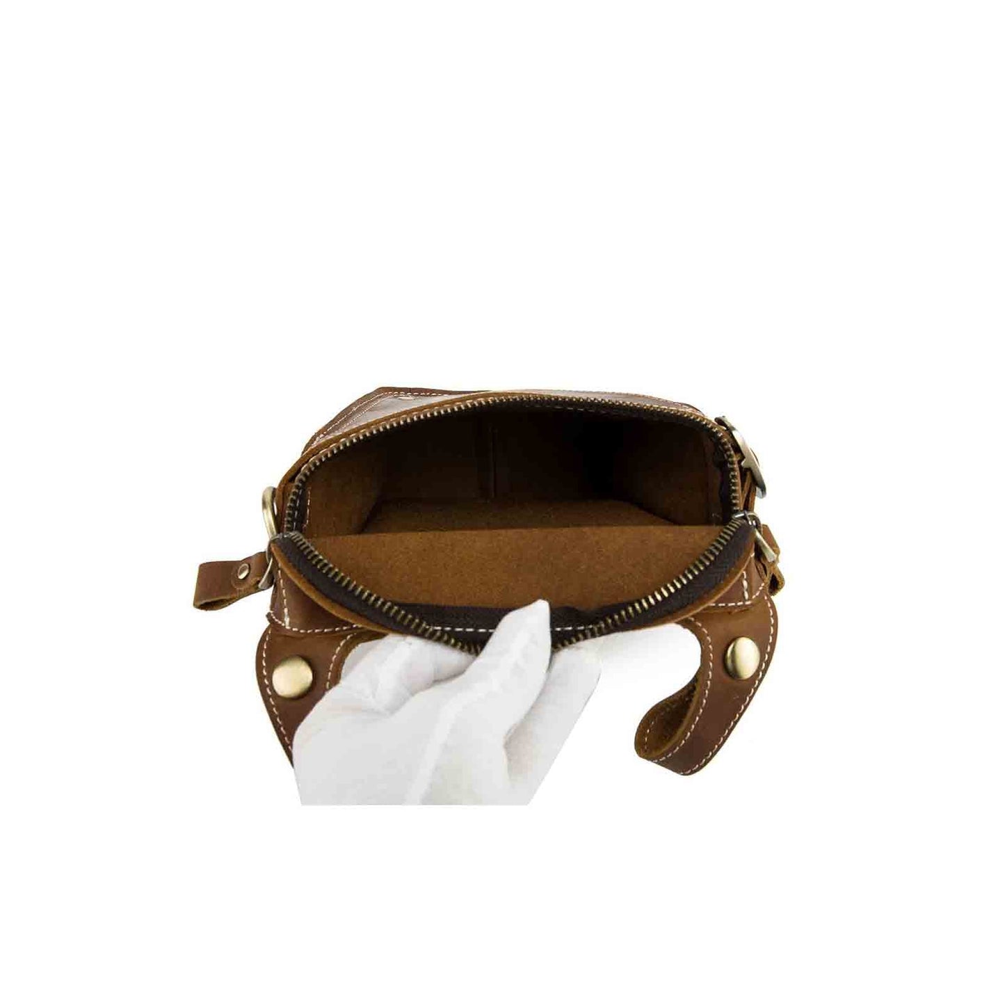 Felix Genuine Leather Belt Bag Fanny Waist Pack