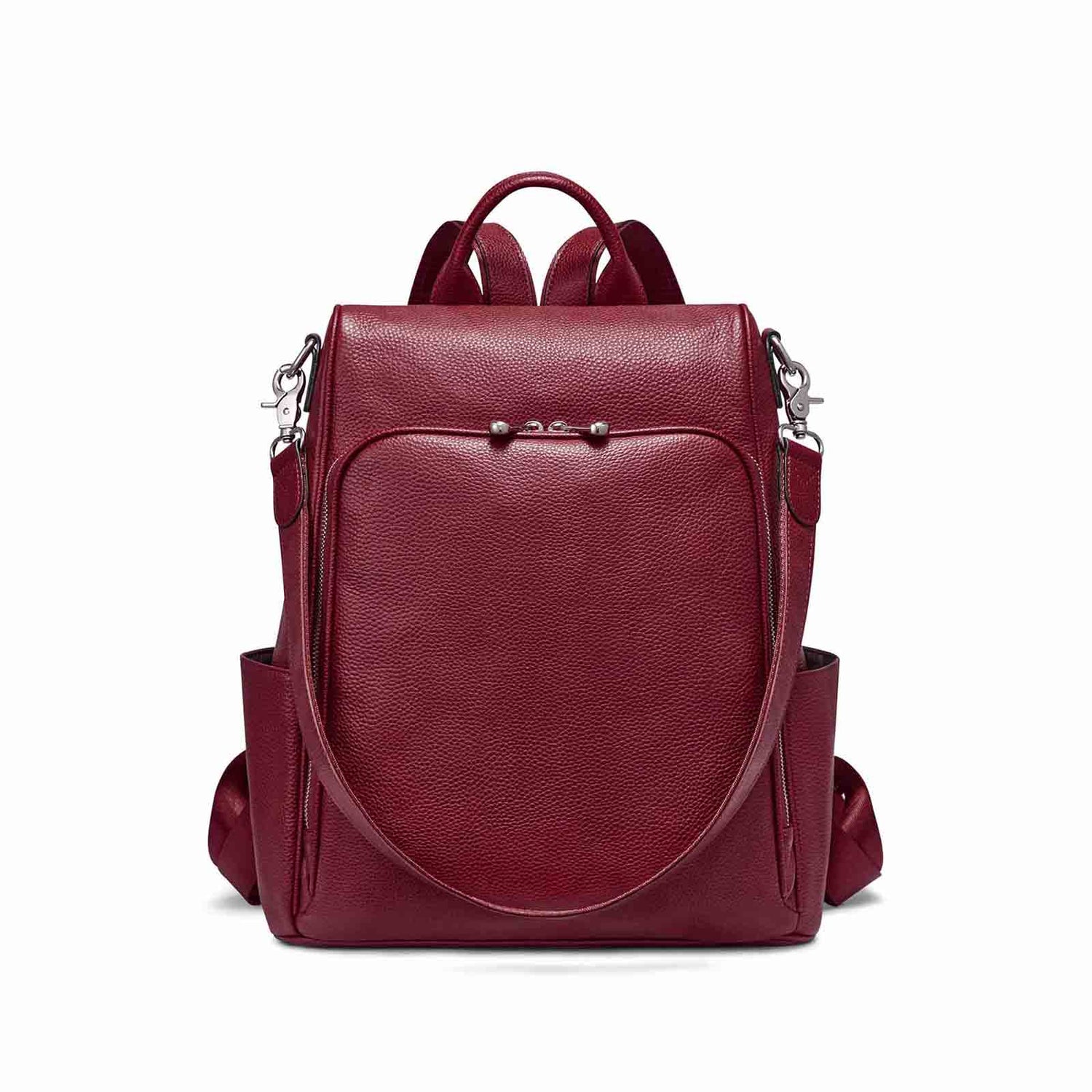 anti theft genuine leather backpack Anti-theft Soft Genuine Leather Backpack – Pennybuying