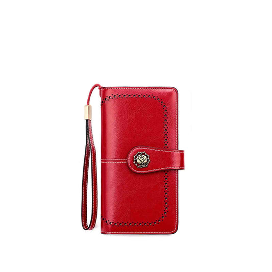 Genuine Leather Women Wallet