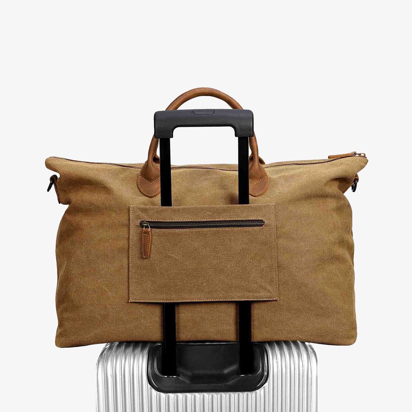 46L Canvas Carry On Travel Duffel Bag