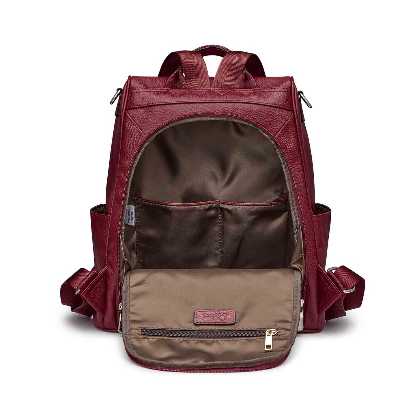 Anti-theft Soft Genuine Leather Backpack