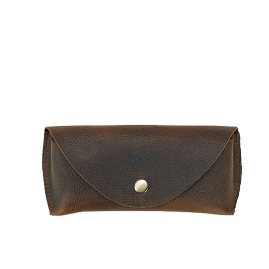 Genuine Leather Glasses Case Sunglasses Pouch