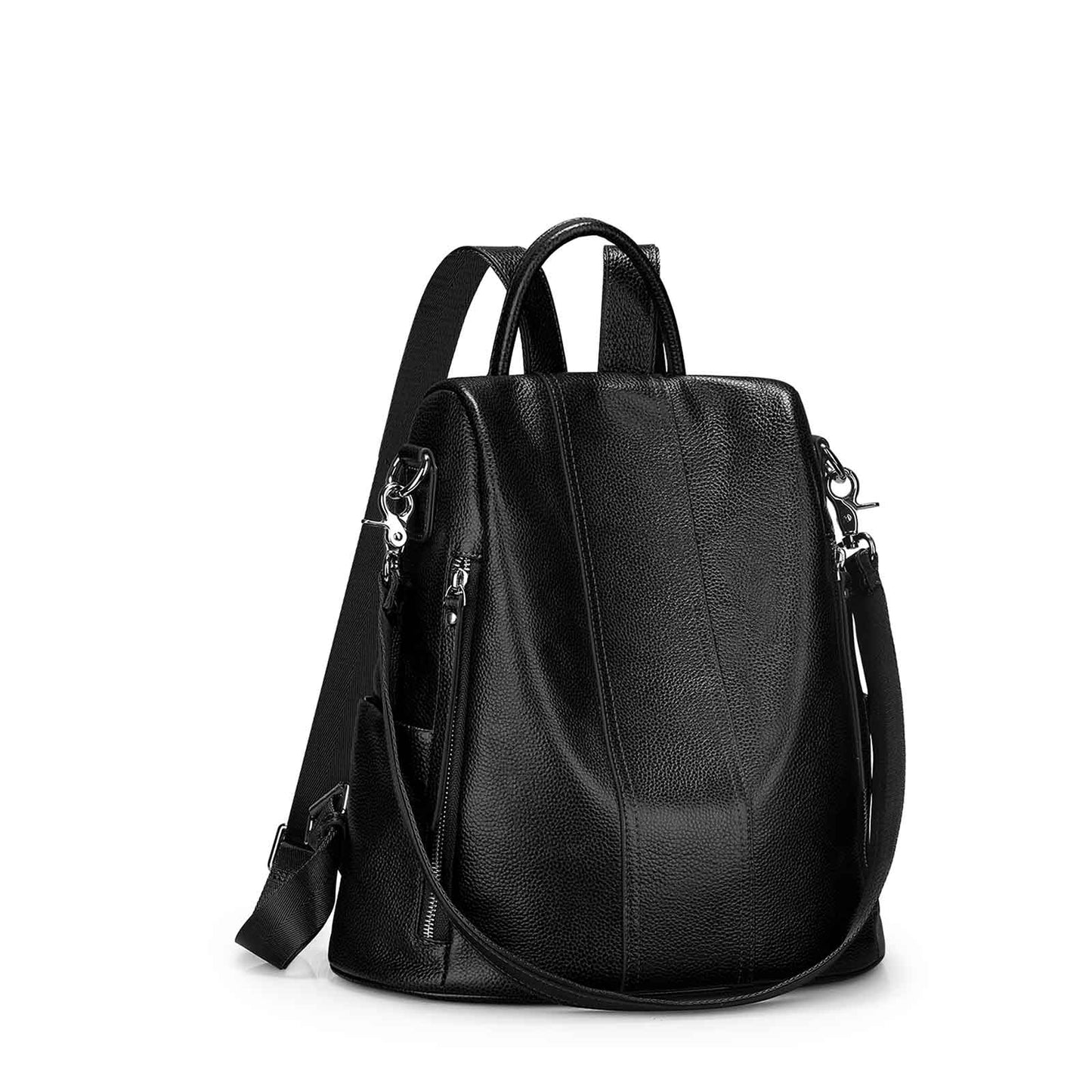 women leather backpack