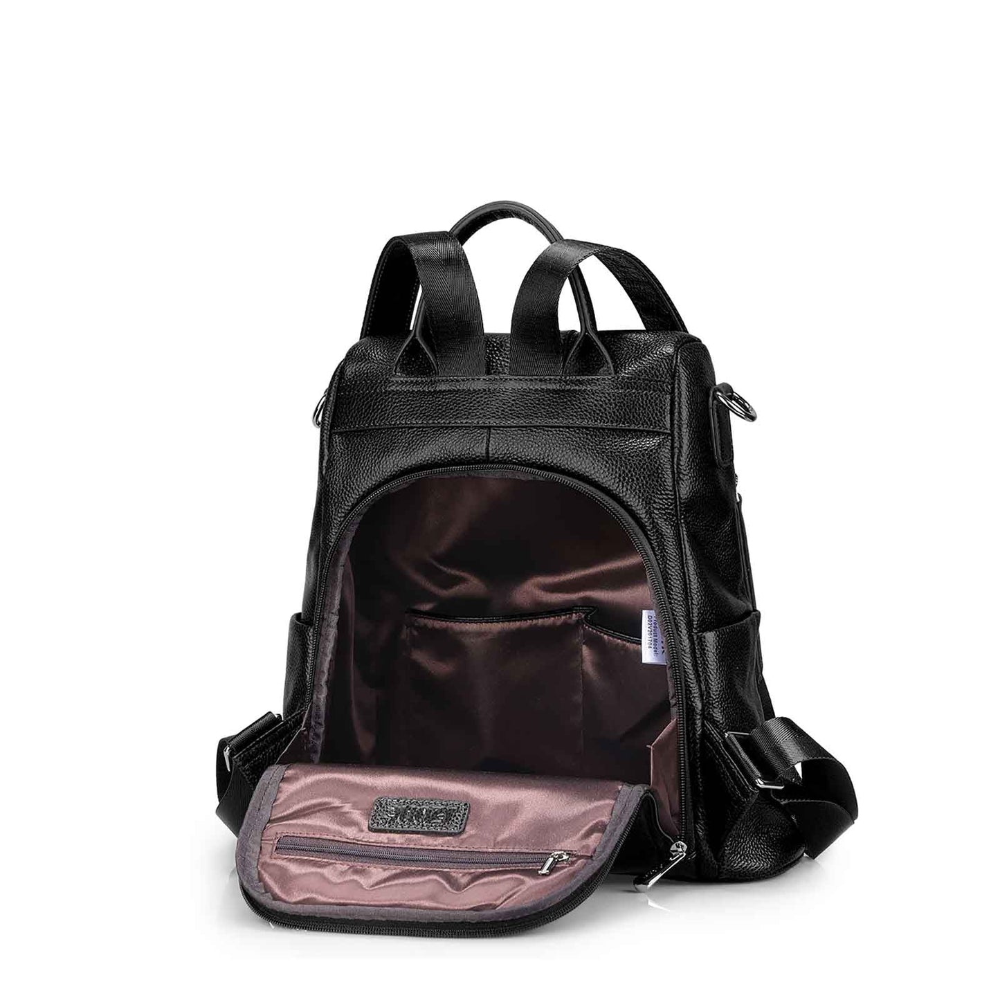 women leather backpack