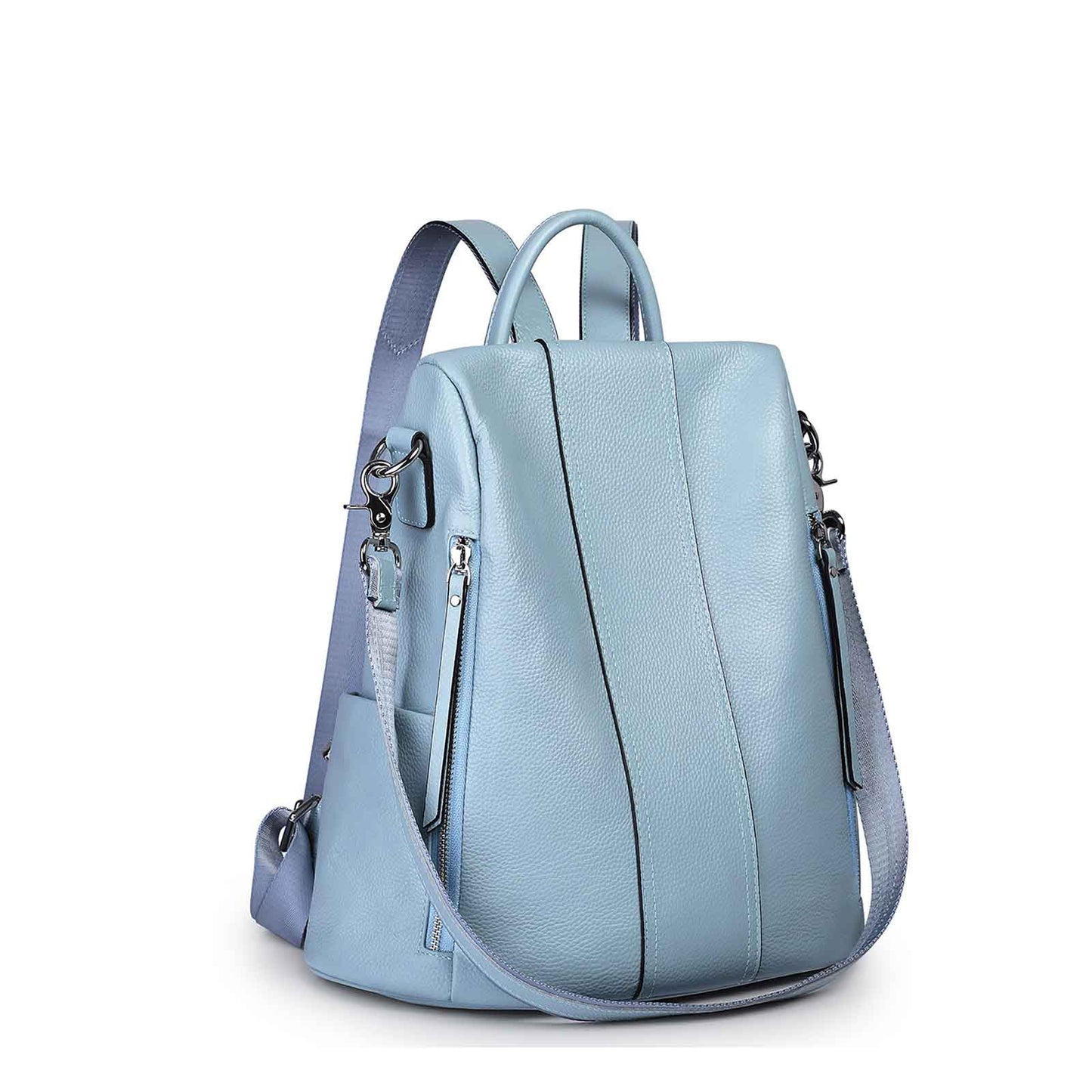 women leather backpack