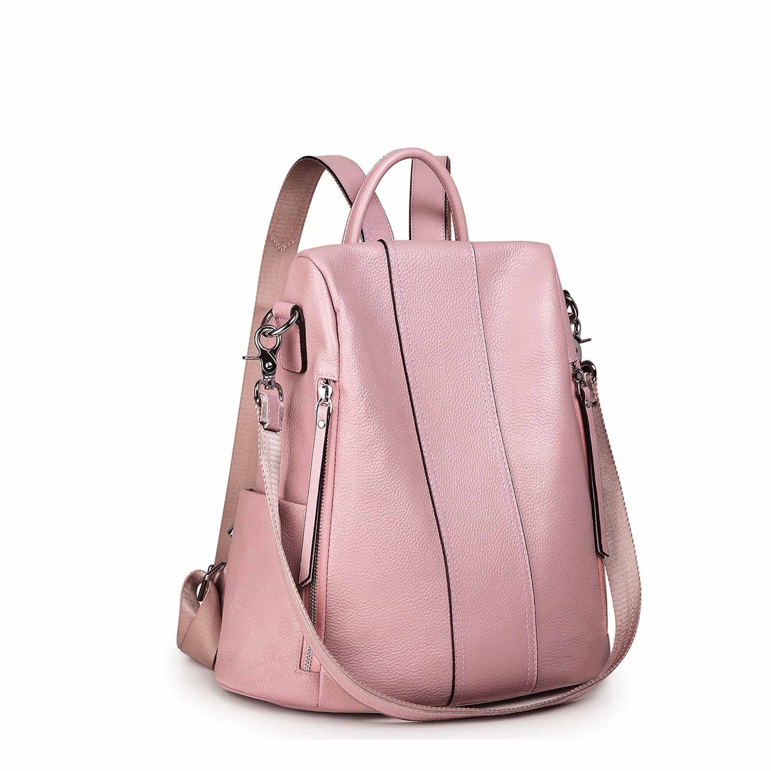 women leather backpack