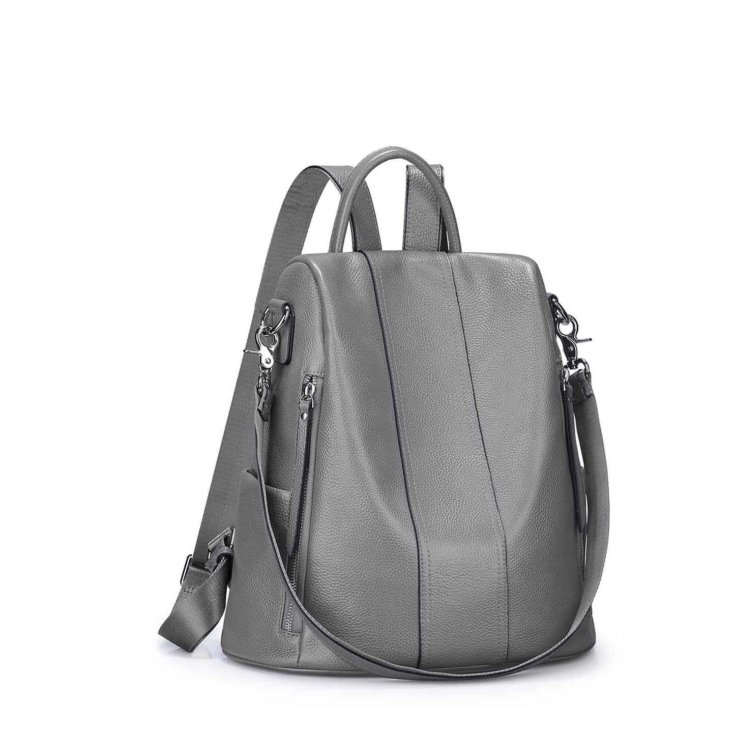 women leather backpack