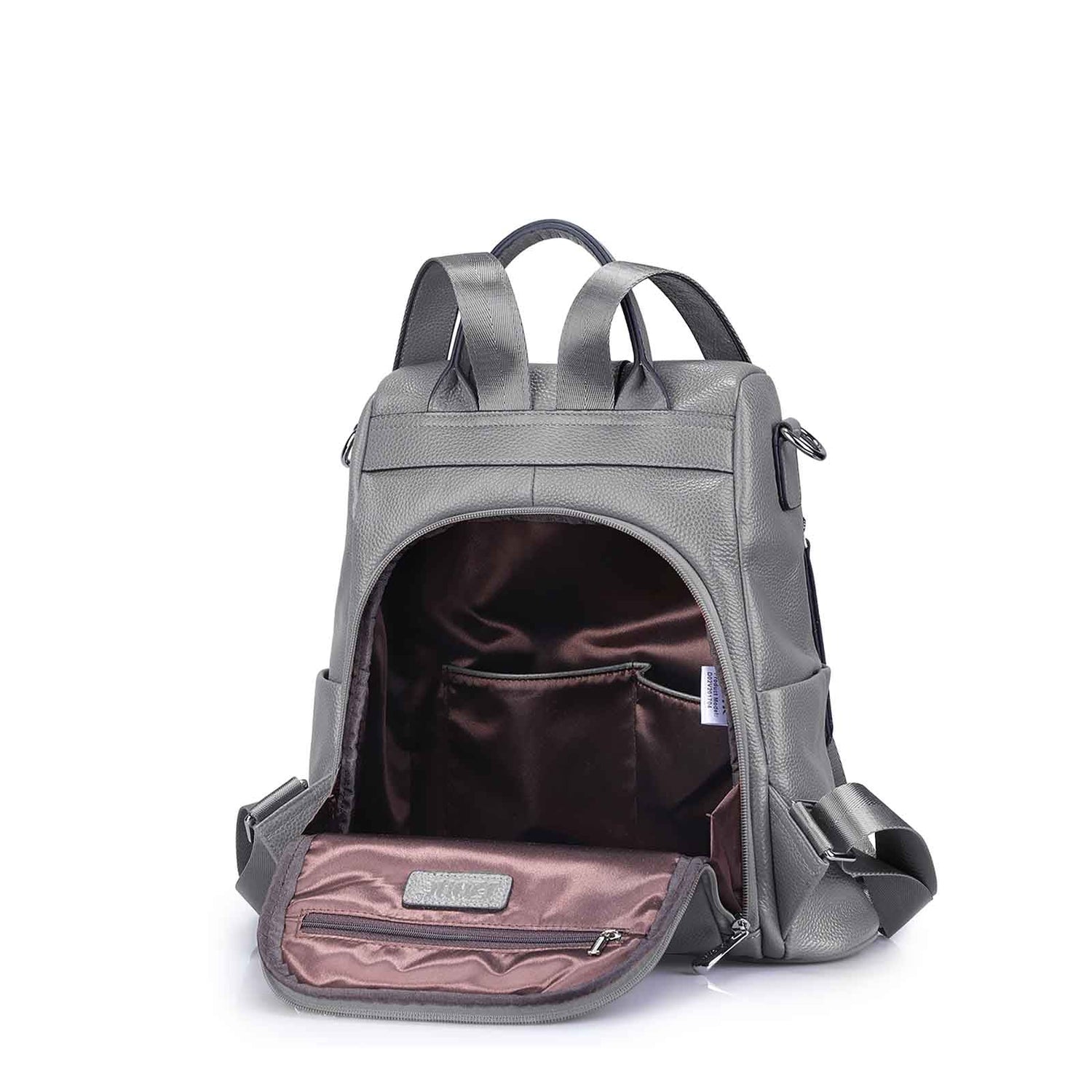 women leather backpack