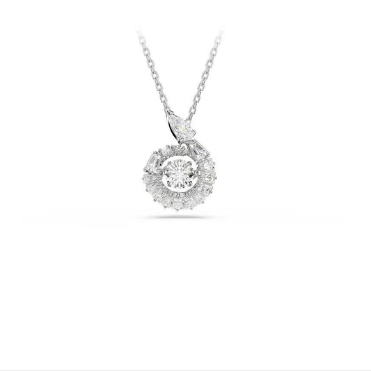 easyso Swarovski Snake Year New Style Smart Necklace Eight-Character Diamond Clavicle Chain Beating Heart Bracelet Earrings